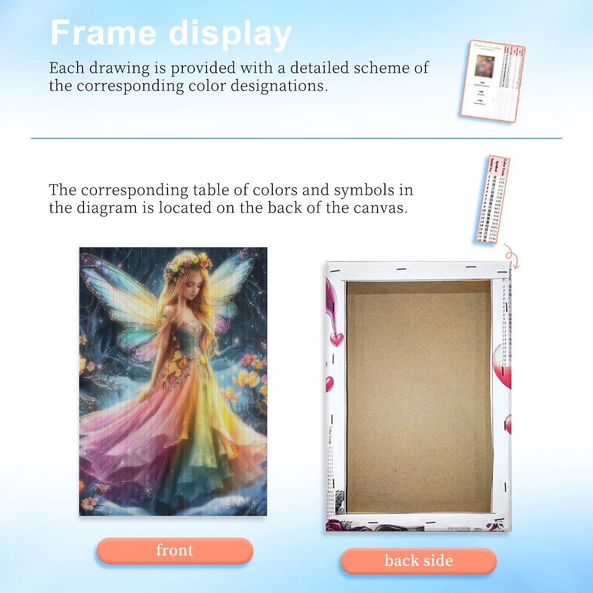 Frameless, Cute Girl Diamond P - Resin Art Wallpaper recension och pris