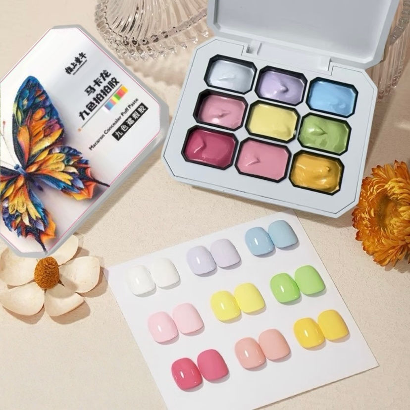 9-Color Solid Nail Polish, Mac - Resin Art Gel recension och pris