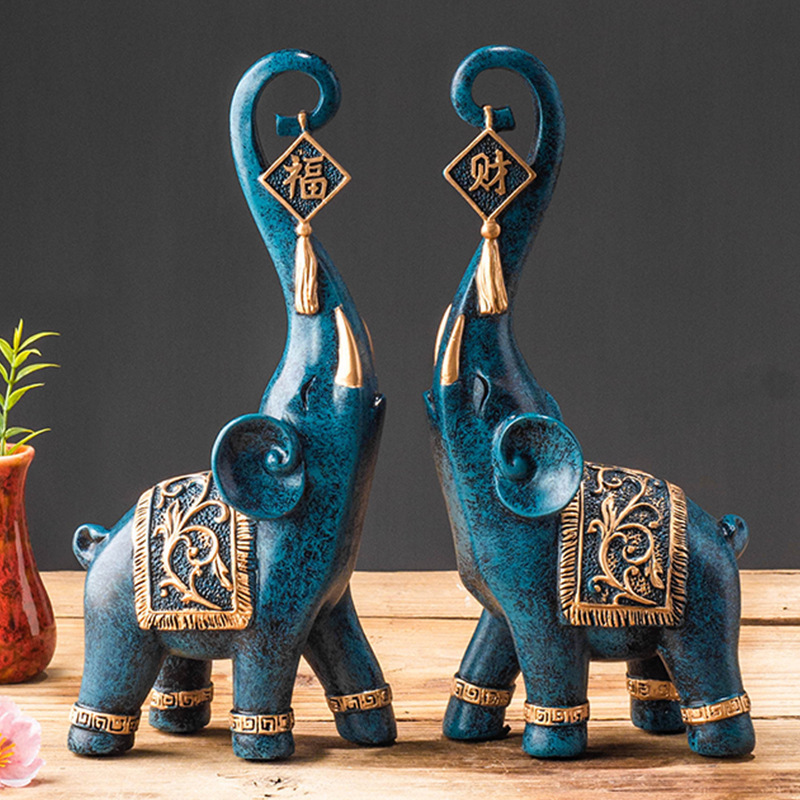 One Pair Chinese Style Lucky W - Resin Art Gift For Wedding recension och pris