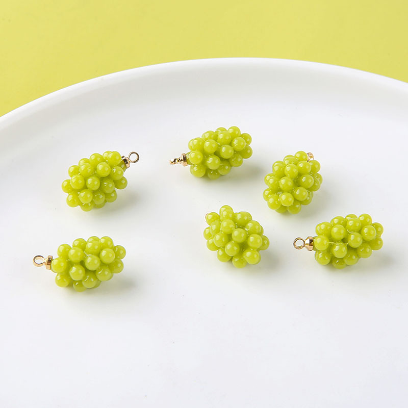 6pcs Cute Little Grapes Resin  - Resin Art For Sale recension och pris