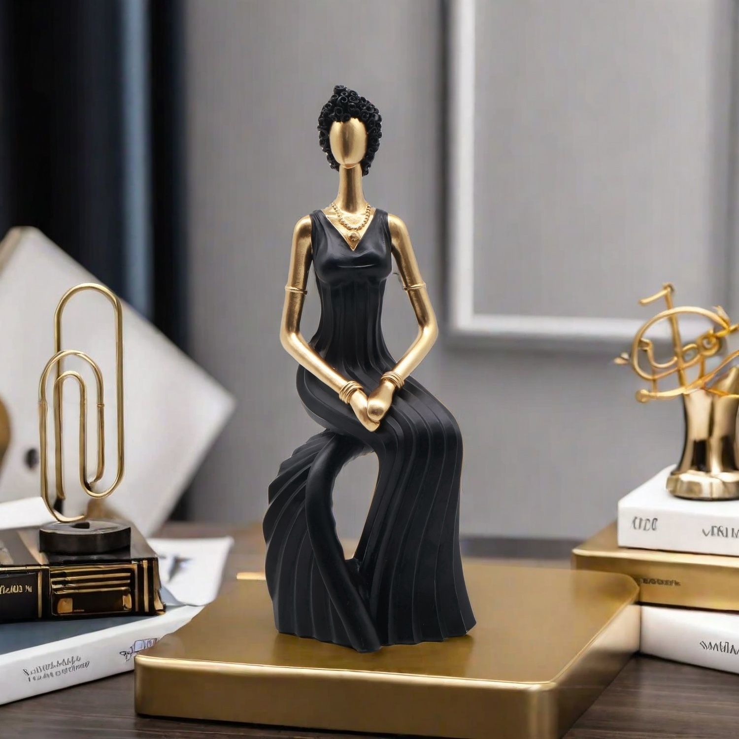 Decor Resin Sculpture Nordic D - Resin Art Gift For Wedding recension och pris