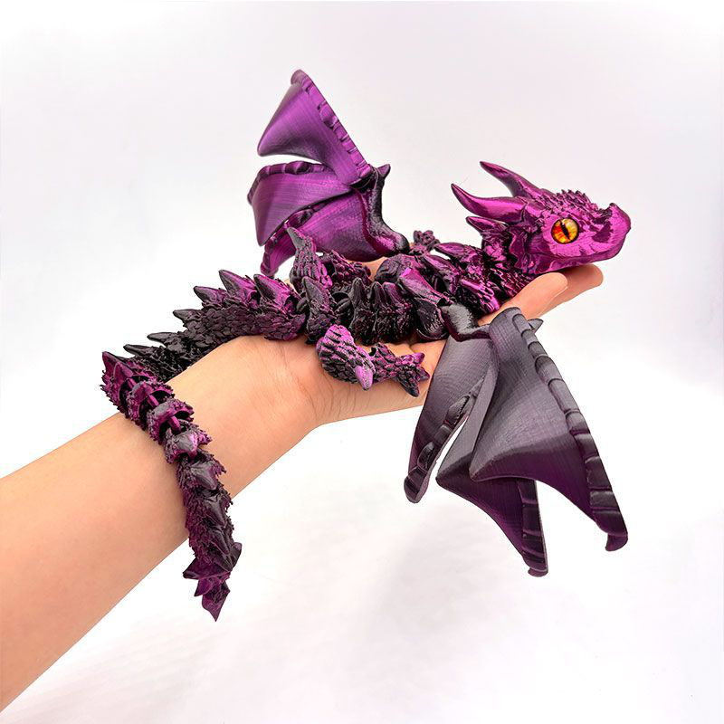 3D Printed Winged Carriage Dra - Resin Art Table Top recension och pris
