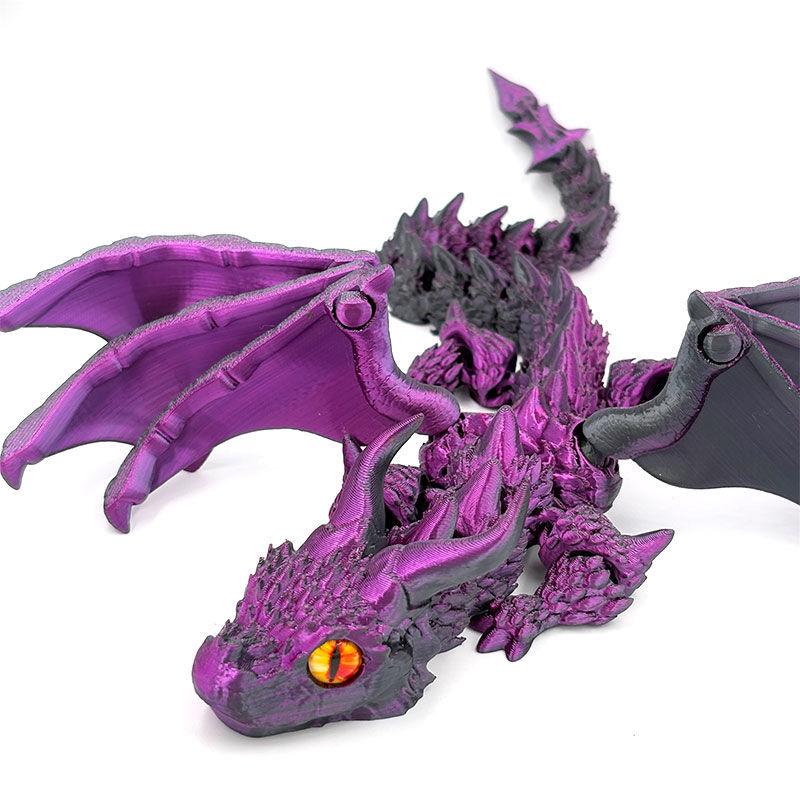 3D Printed Winged Carriage Dra - Resin Art Table Top recension och pris