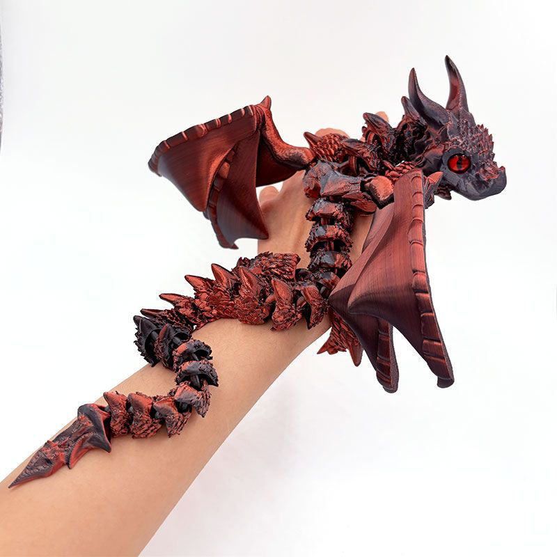 3D Printed Winged Carriage Dra - Resin Art Table Top recension och pris
