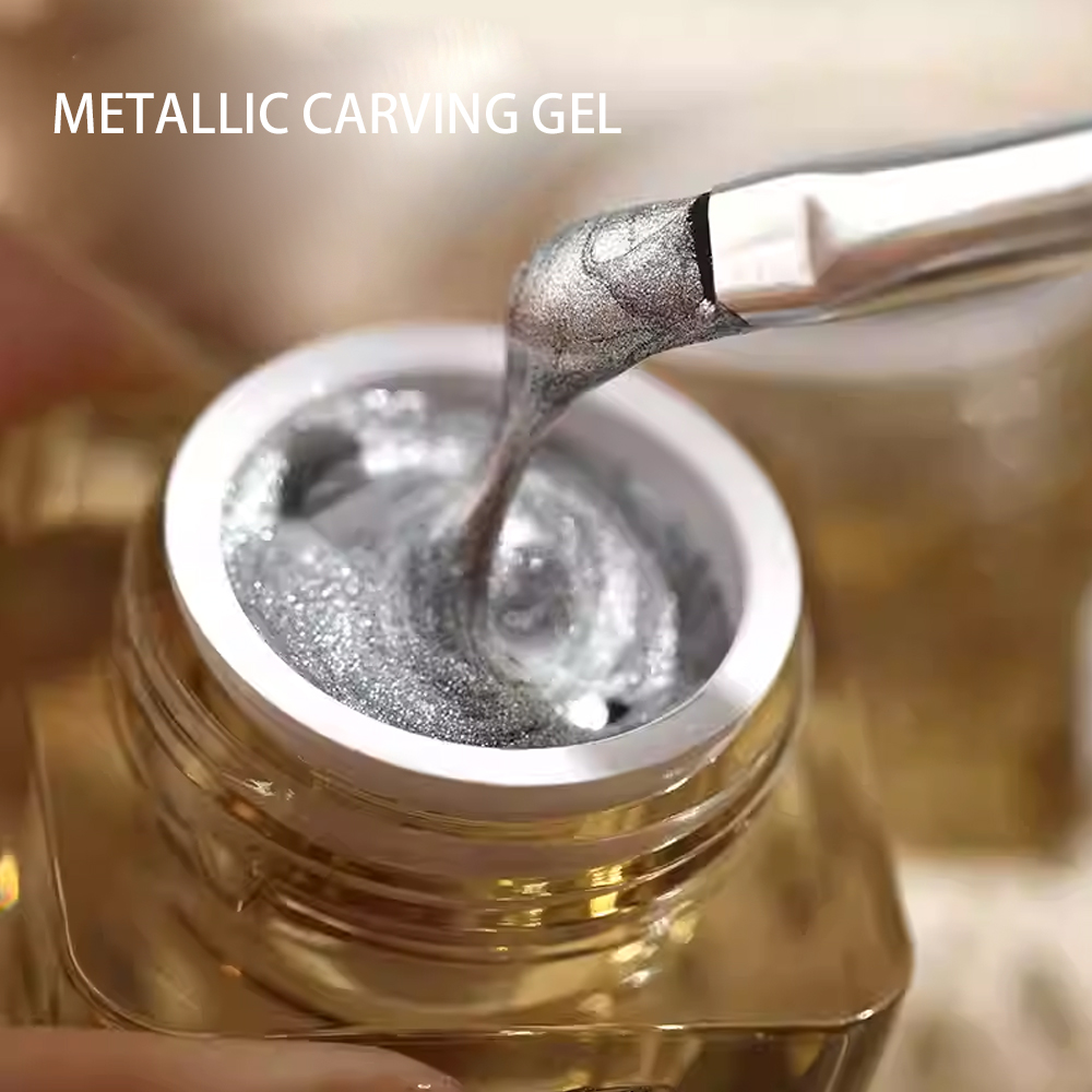 8g Metallic Carving Gel 3D Emb - Resin Art Gel recension och pris