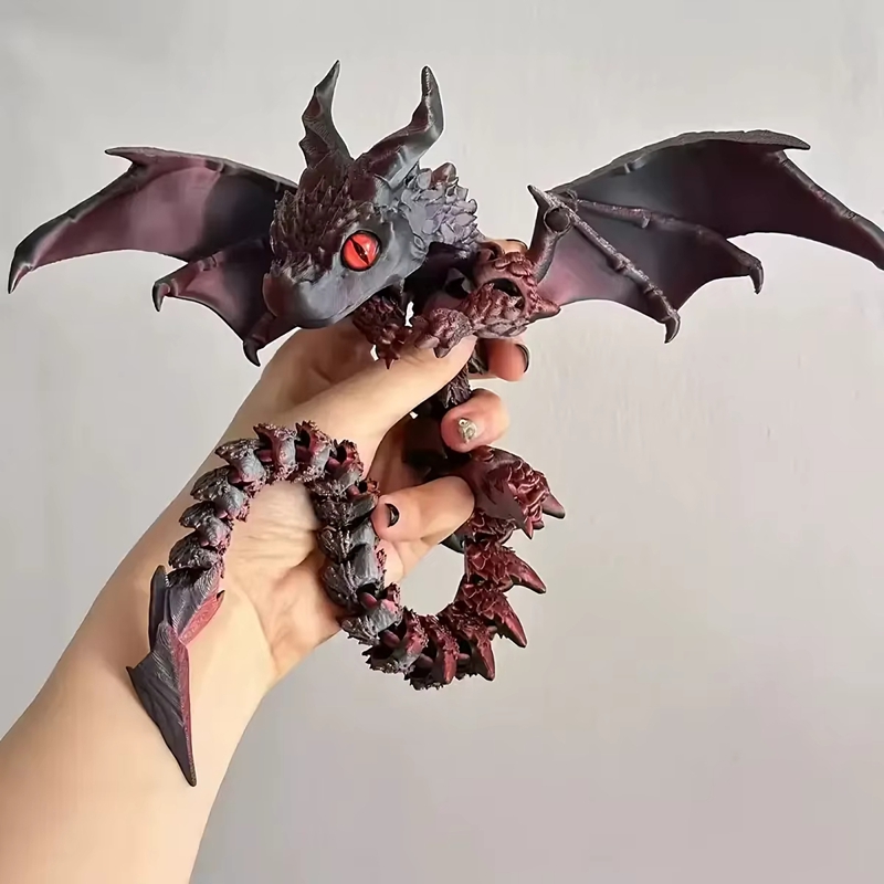 3D Printed Winged Carriage Dra - Resin Art Table Top recension och pris