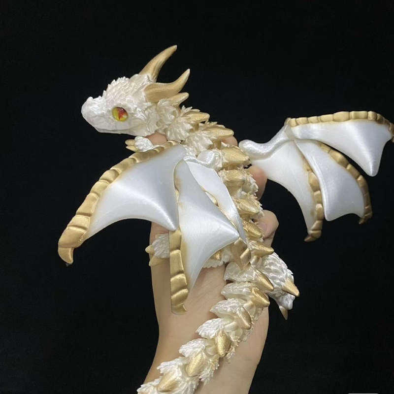 3D Printed Winged Carriage Dra - Resin Art Table Top recension och pris