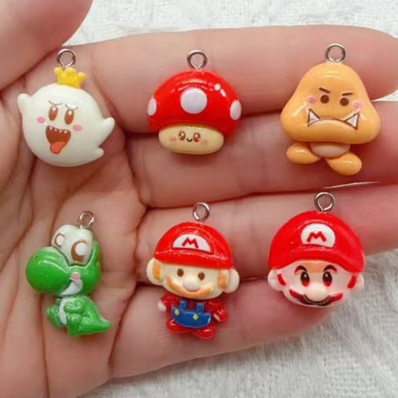 10pcs resin cartoon pendant, D - Resin Art For Sale recension och pris