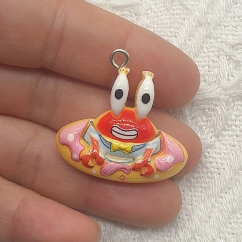 10pcs cartoon resin pendant, D - Resin Art For Sale recension och pris