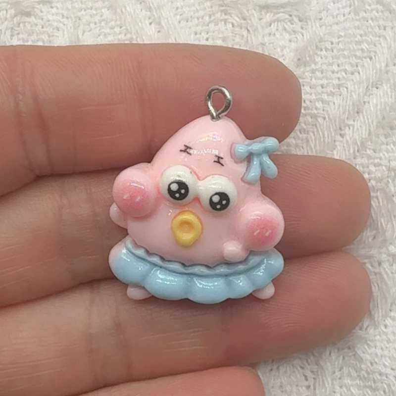 10pcs cartoon resin pendant, D - Resin Art For Sale recension och pris