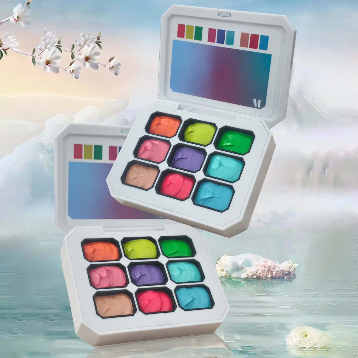 1pc 9-color Solid Nail Polish  - Resin Art Gel recension och pris