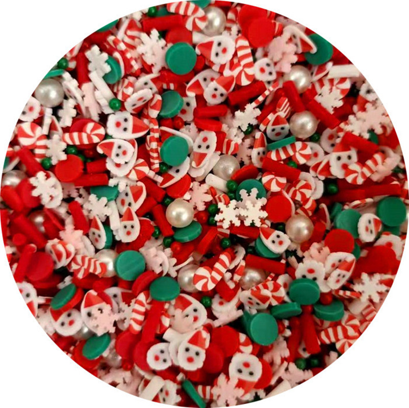 Christmas Polymer Clay Slices  - Xmas Resin Art recension och pris