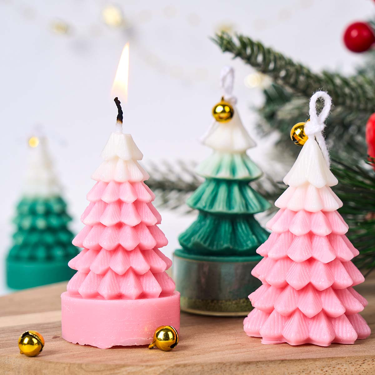3D Christmas Tree Silicone Can - Xmas Resin Art recension och pris