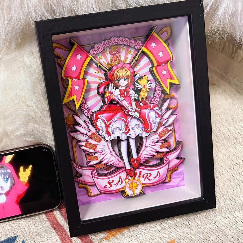 Hot Classic Anime Cardcaptor S - Xmas Resin Art recension och pris