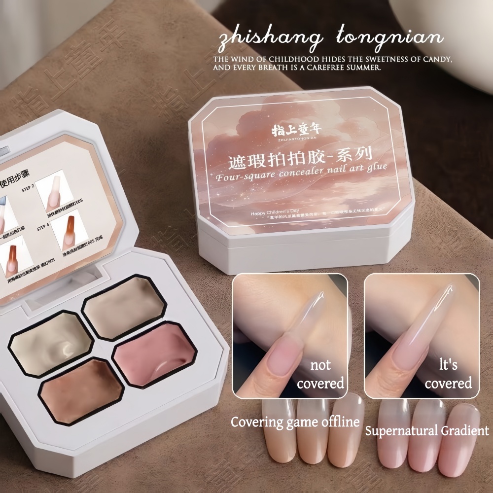 4 Colors Gradient pink ，nude P - Resin Art Gel recension och pris
