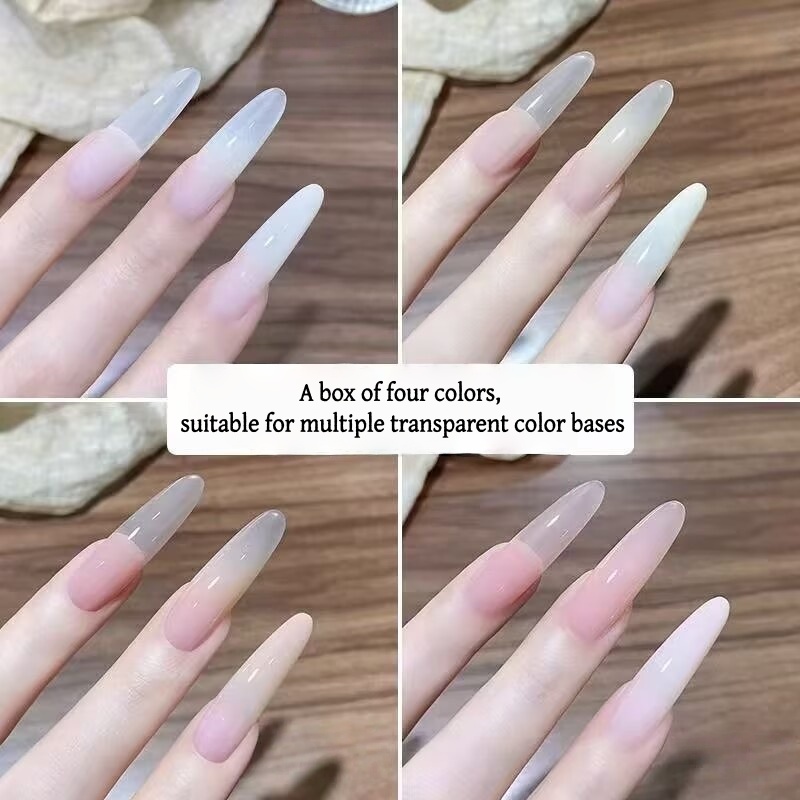 4 Colors Gradient pink ，nude P - Resin Art Gel recension och pris