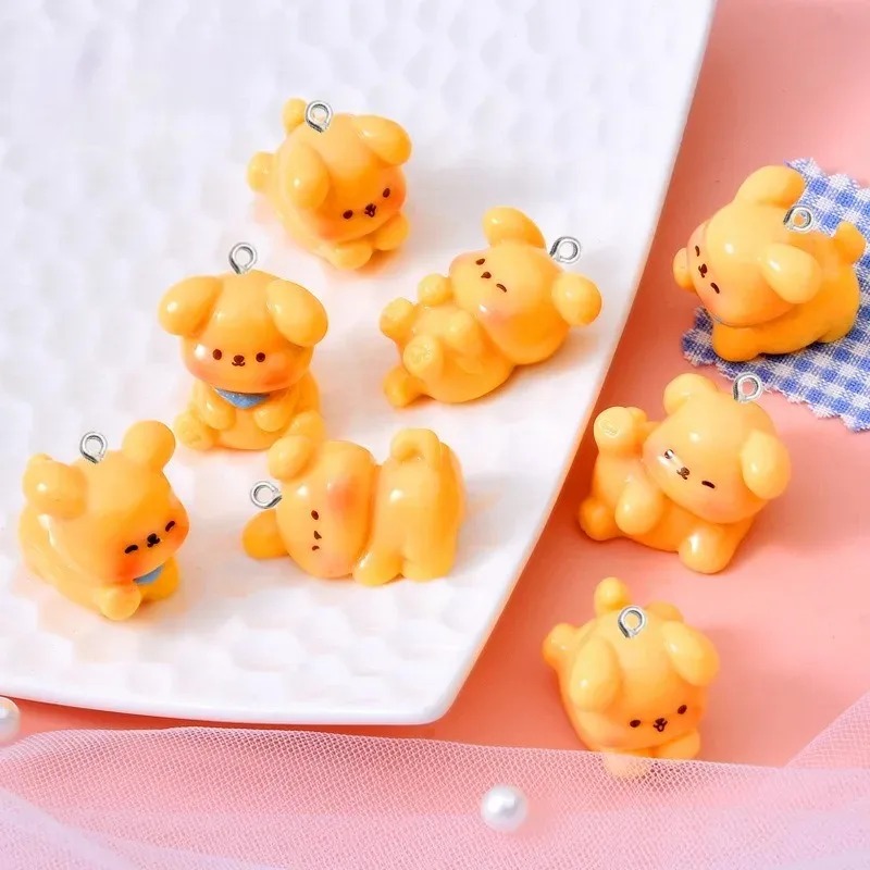 10Pcs Cute Cartoon Dog Acrylic - Resin Art For Sale recension och pris