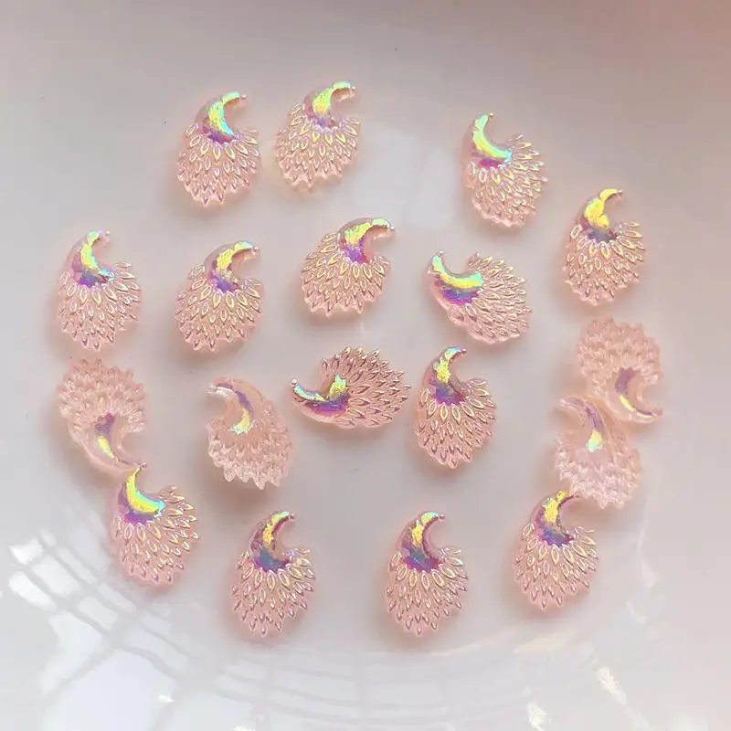 50pcs/lot 8*12mm jewelry acces - Resin Art Earrings Design recension och pris