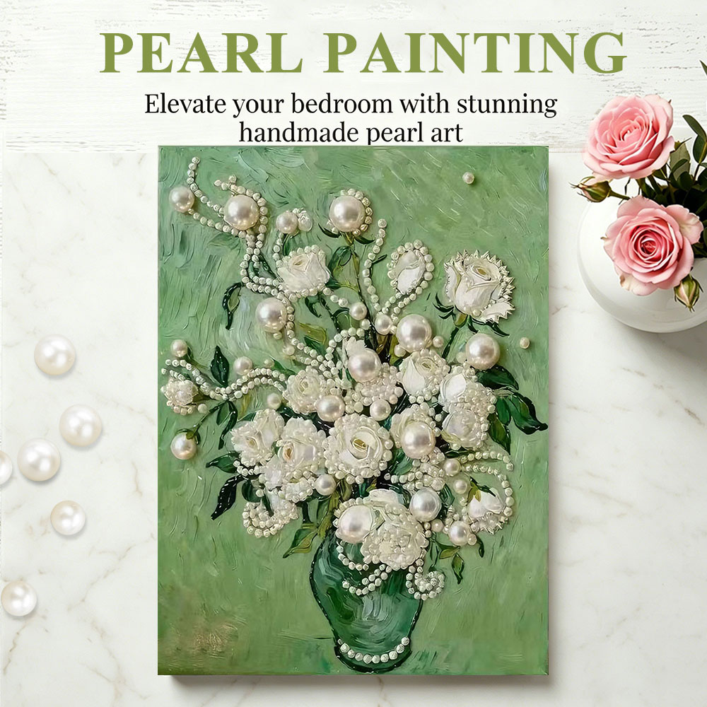 Huacan DIY Pearl Art Painting  - Resin Art Wallpaper recension och pris