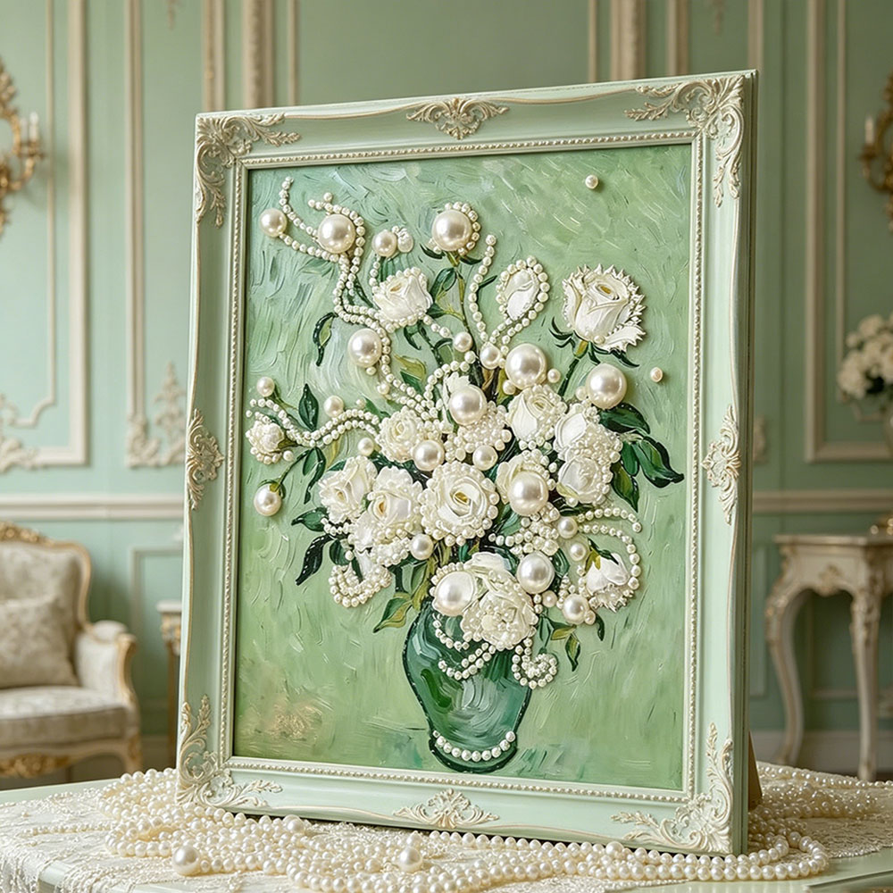 Huacan DIY Pearl Art Painting  - Resin Art Wallpaper recension och pris