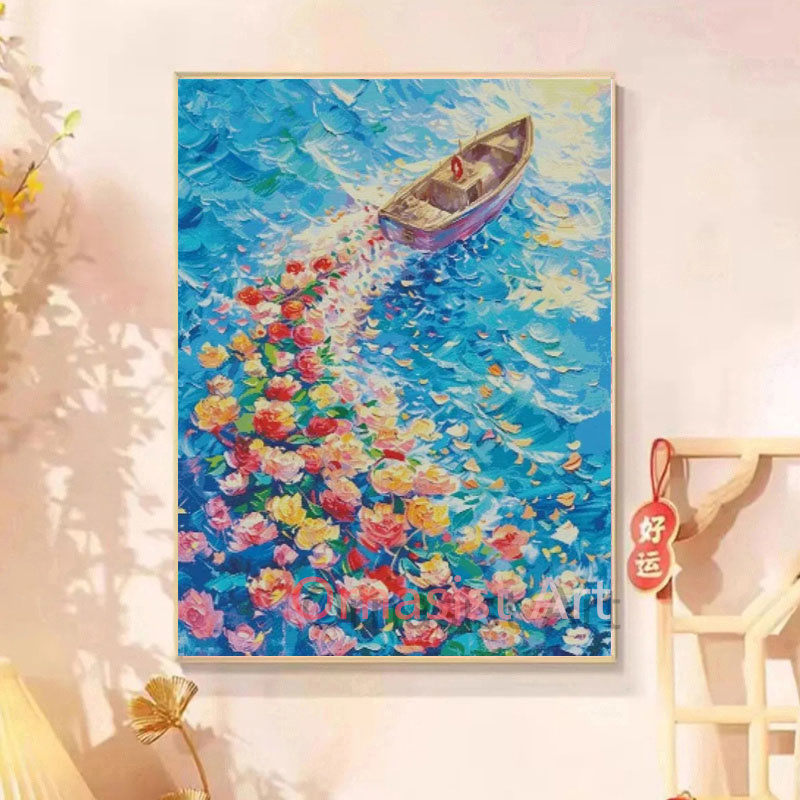 Full Crystal Diamond Mosaic Ar - Resin Art Wallpaper recension och pris