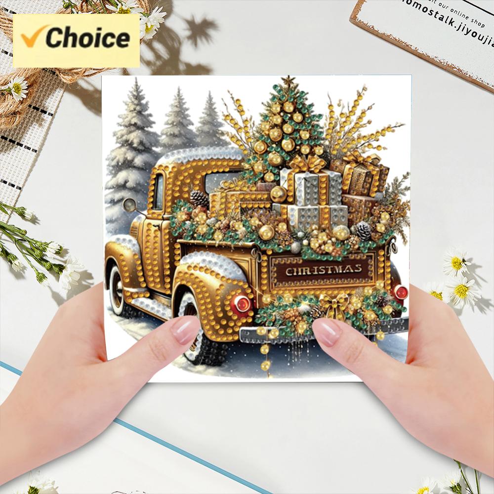 6PCS DIY Diamond Painting Gree - Xmas Resin Art recension och pris
